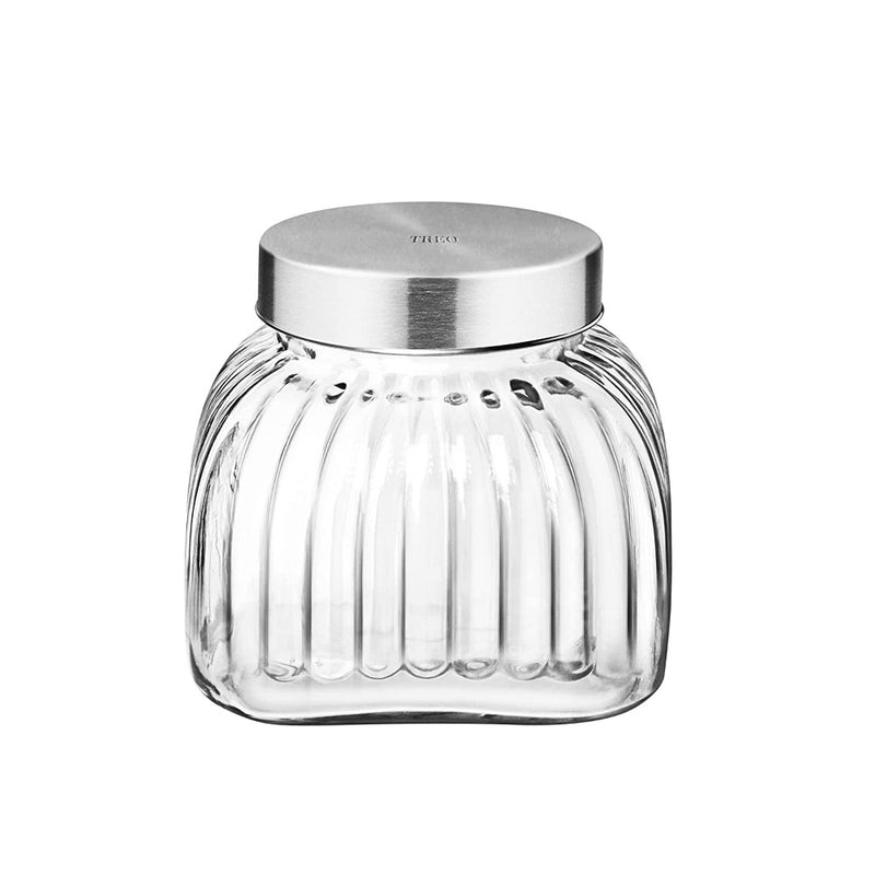 Treo Bruno Glass Storage Jar with Metallic Lid - 2