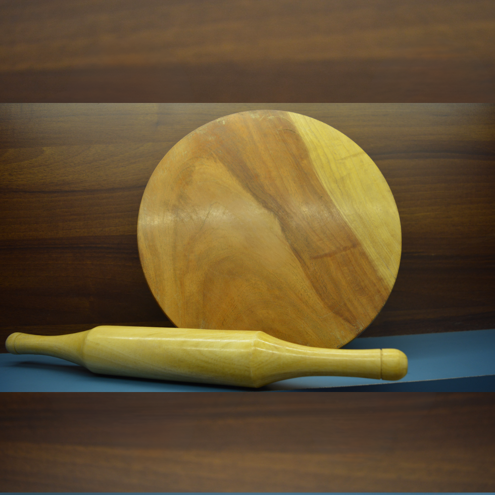 RasoiShop Wooden Belan - Ghati (No. 3) - 2
