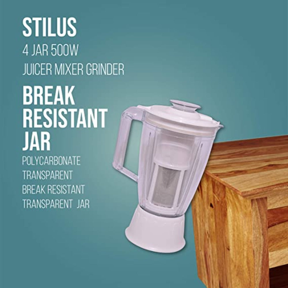 Havells Stilus 500 Watt Juicer Mixer Grinder With 4 Jar - 6