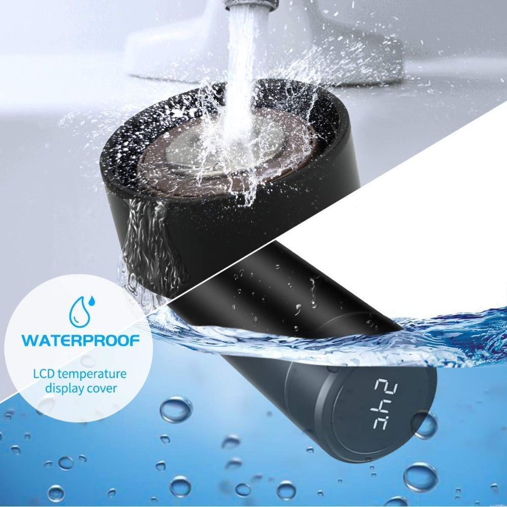 Smart Vacuum Insulated Water Bottle with LED Temperature Display - 5