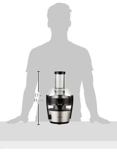 Philips Viva Collection HR1863/20 2-Litre Juicer (Black/Silver)