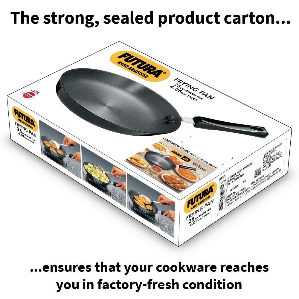 Hawkins Futura Hard Anodised Frying Pan Without Lid - 13