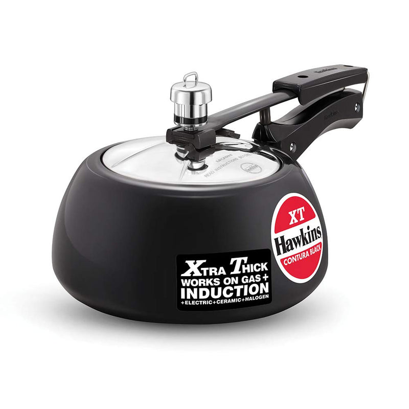 Hawkins Contura Hard Anodised XT (Xtra-Thick) Base 2 Litre Pressure Cookers - 1