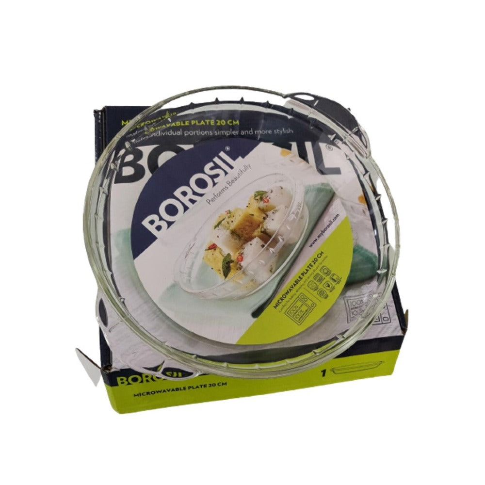 Borosil Round Microwavable Plate - 6