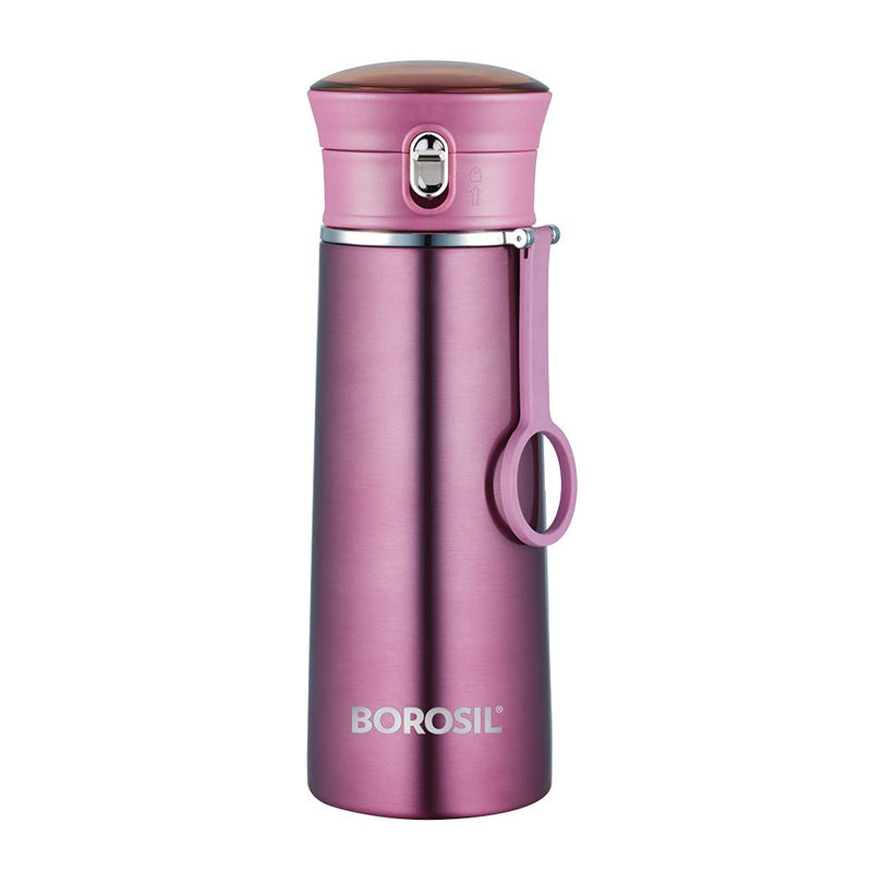 Borosil Stainless Steel Hydra Travelease Vacuum Insulated Flask Water Bottle - 1