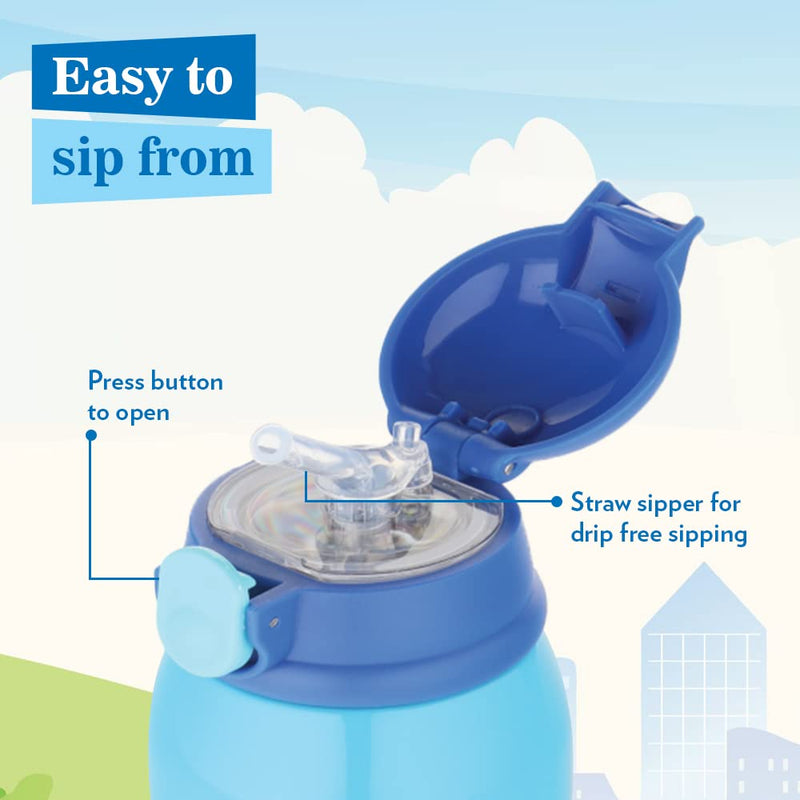 Borosil Hydra Superhero Vacuum Insulated Water Bottle for Kids - 5