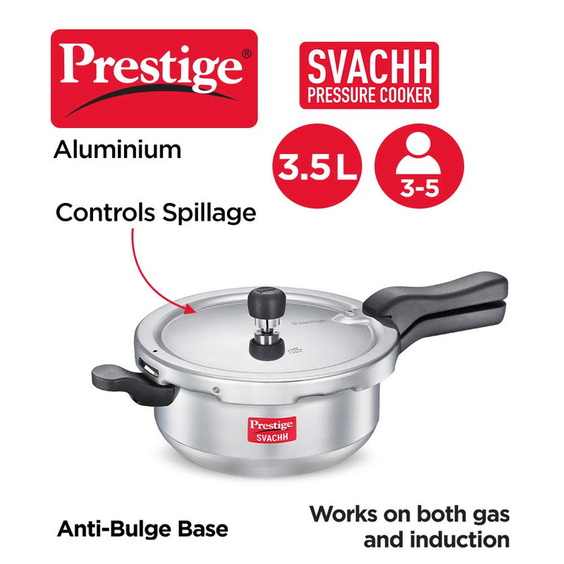 Prestige Svachh Aluminium Deep Pressure Pan - 10728 - 2