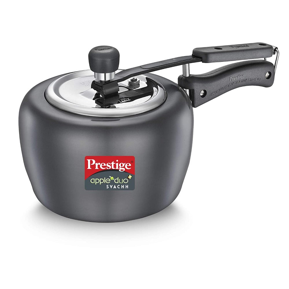 Prestige Svachh Apple Duo Plus Hard Anodized Pressure Cooker Gas I