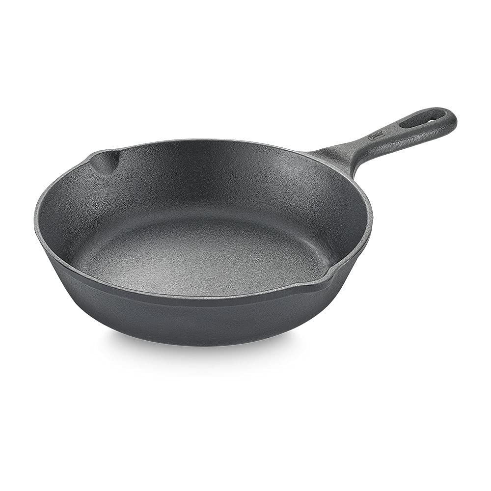 Prestige Cast Iron 25 cm Grill Pan | Black
