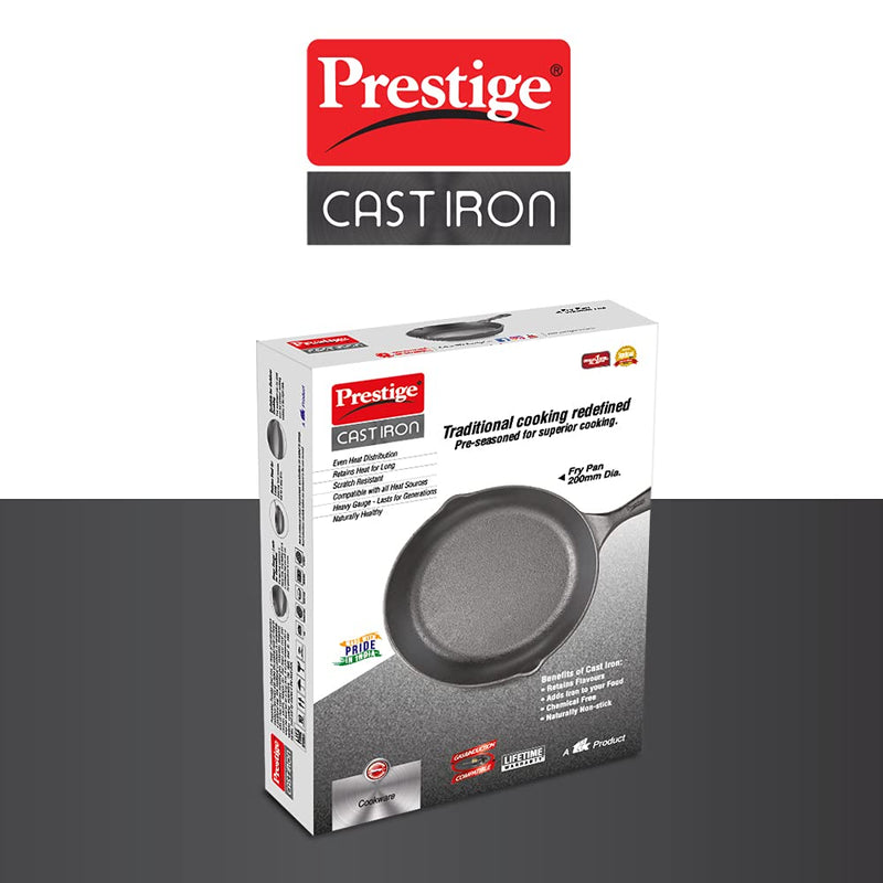 Prestige Cast Iron 20 cm Fry Pan - 30558 - 7