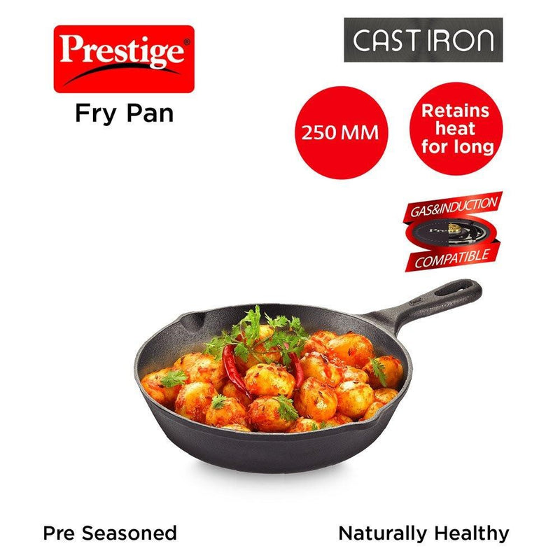 Prestige Cast Iron 25 cm Fry Pan - 30559 - 9