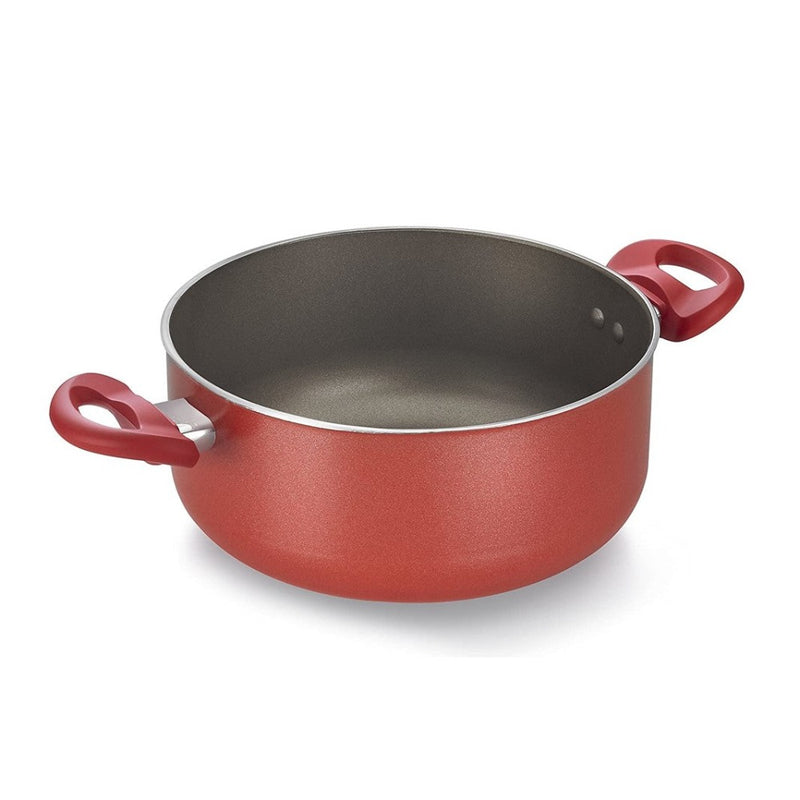 Prestige Omega Gold Non-Stick Aluminum Induction Base 4.5 Litres Sauce Pan with Lid - 36412 - 2