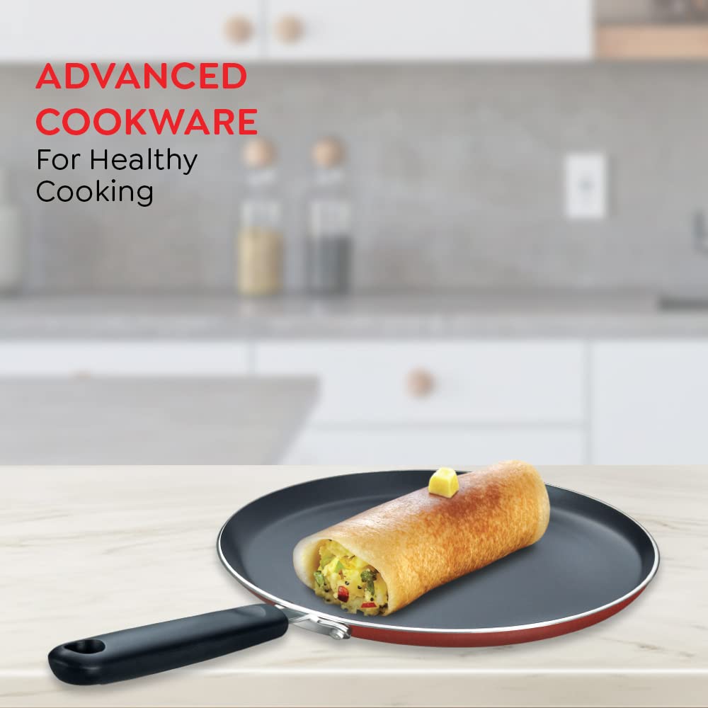 Prestige Omega Deluxe Aluminium Non-Stick Omni Tawa - 11
