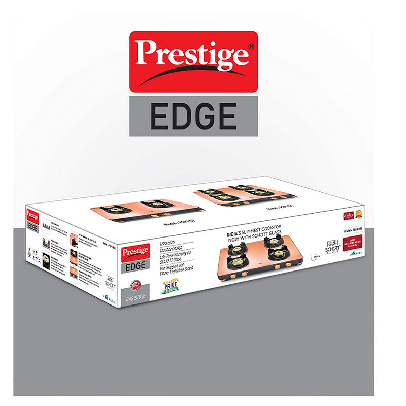 Prestige Edge 4 Burner Gas Stove Pastel - PEPS 04 PR40289 - 6