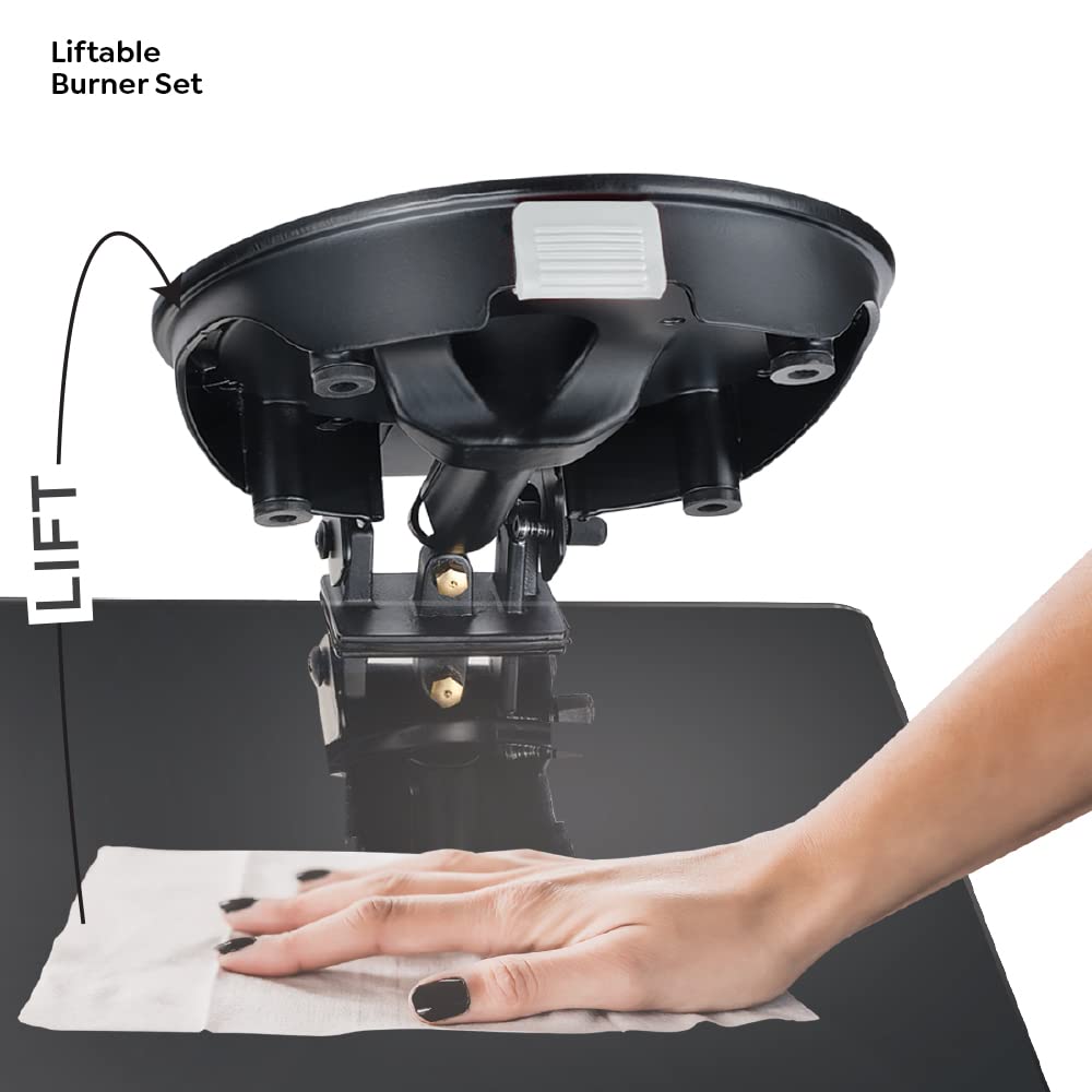 Prestige Svachh Neo Toughened Glass Top Gas Stove with Liftable Burners - 8