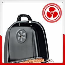 Prestige PPBB-02 Charcoal Barbeque Grill | Black