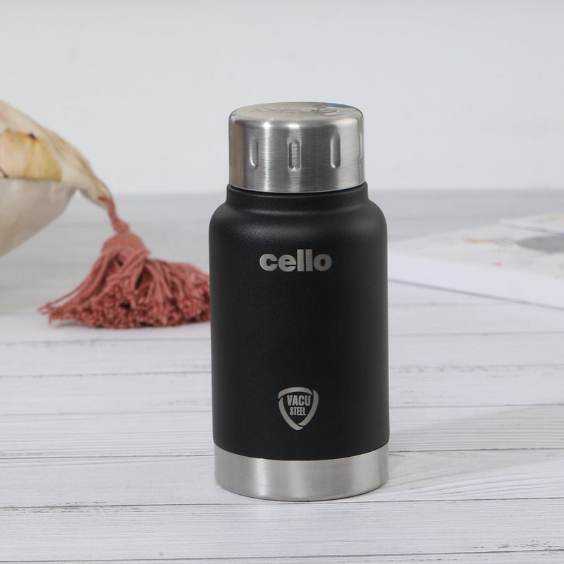 Cello Duro Top Tuff Steel Water Bottle with Durable DTP Coating - 1