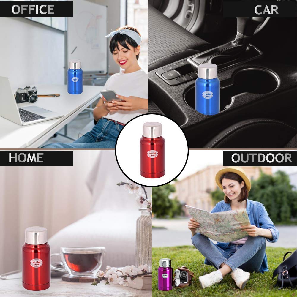 Cello Vigo Stainless Steel Vacusteel Water Bottle - 8