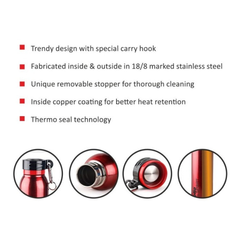 Cello Beatle Stainless Steel Sports Bottle - 20