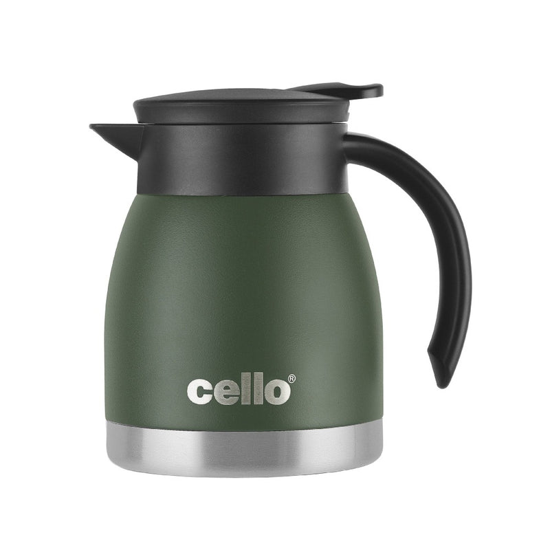 Cello Duro Pot Stainless Steel Insulated Teapot with Durable DTP Coating - 8