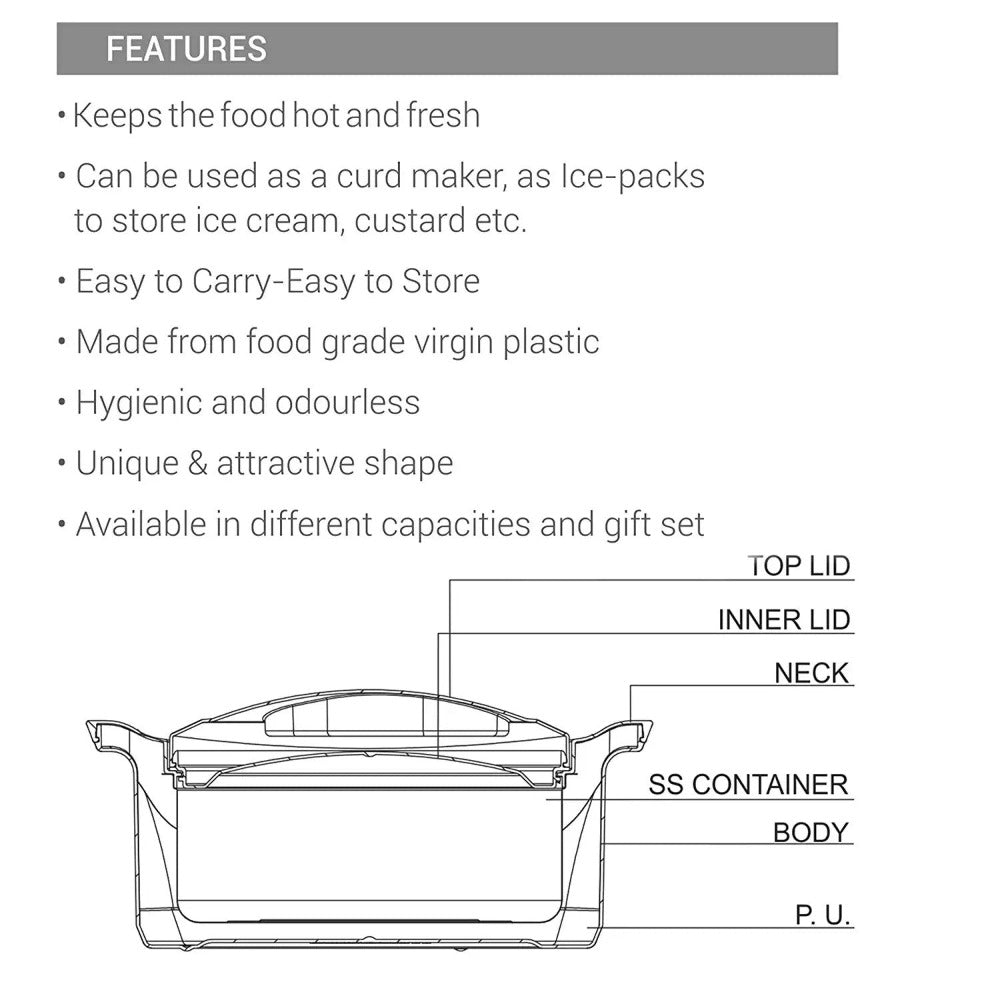 Milton Marvel Senior Insulated Casserole Set - 12