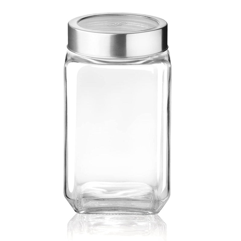 Treo Cube Storage Glass Jar 800 ml - 6