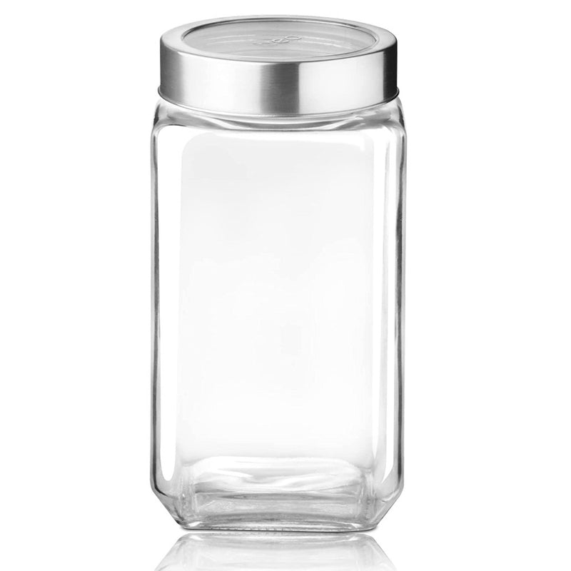 Treo Cube Storage Glass Jar 2250 ml - 18