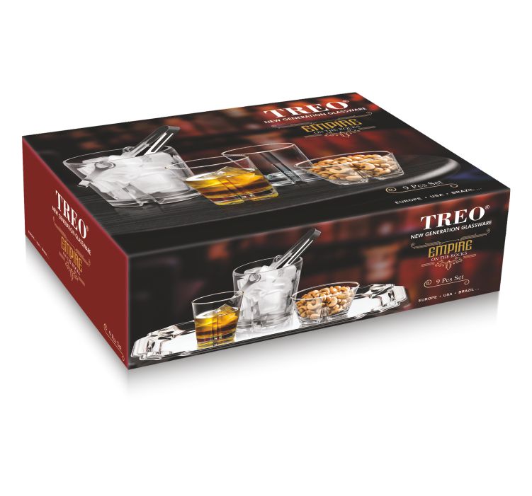 Treo Empire On Rocks 9 Pcs Set - Tre0021