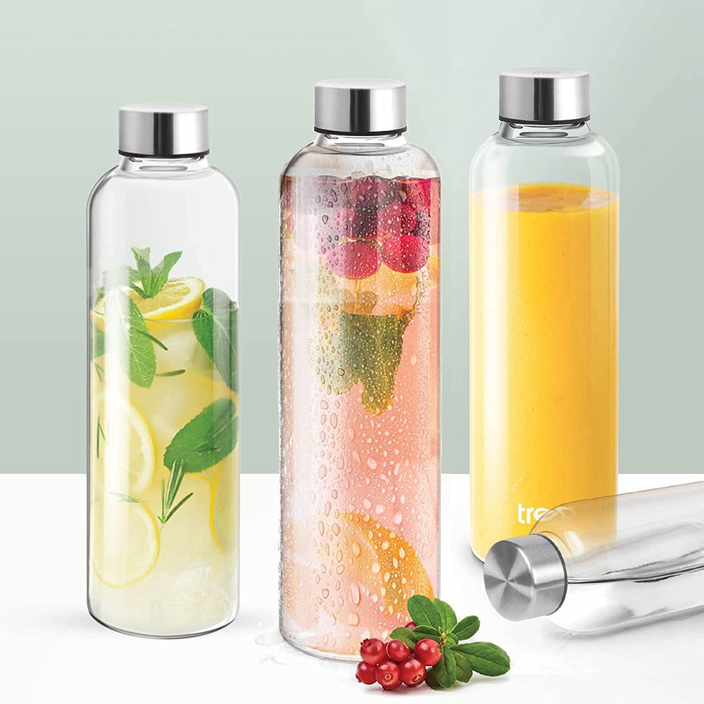 Treo Clarion Borosilicate Glass Water Bottle - 7