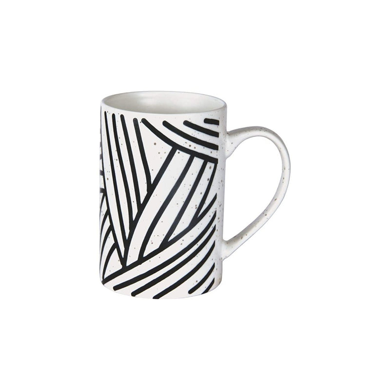 Treo Artisan Ceramic 400 ML Mug - Zebra Strips - Tre0062 - 2