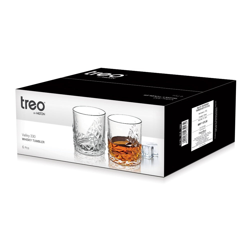 Treo Valley 330 ML Whisky Tumbler - 3