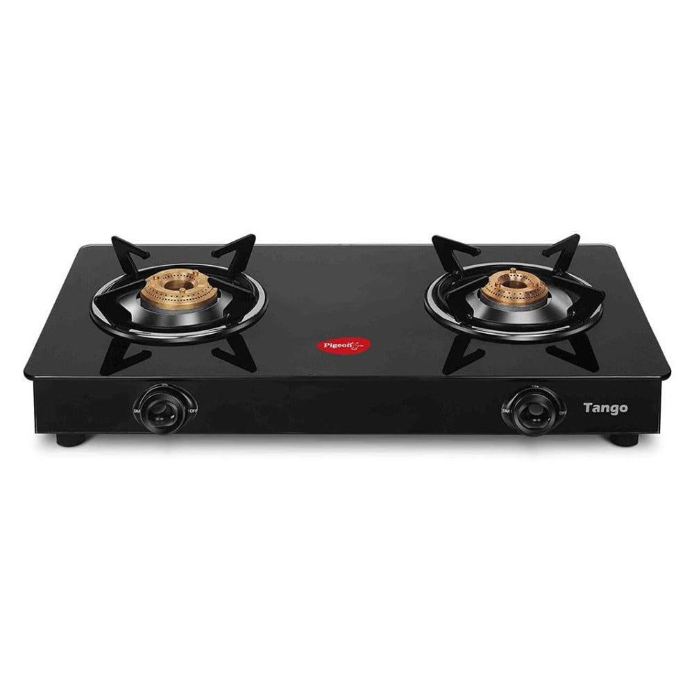 Pigeon Tango 2 Burner Toughened Glass Top Gas Stove - 2