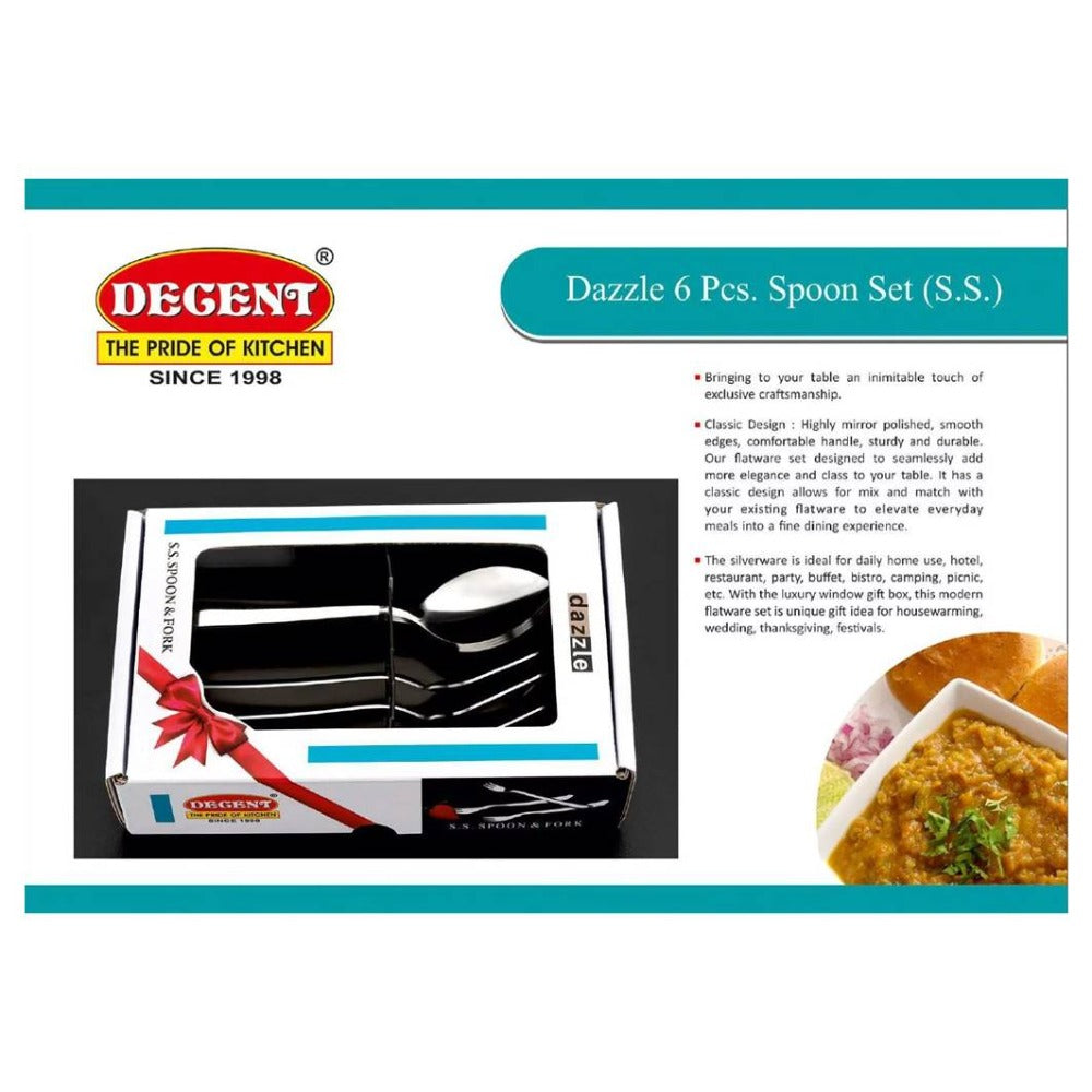 Decent Dazzle Stainless Steel Baby Spoon - 2