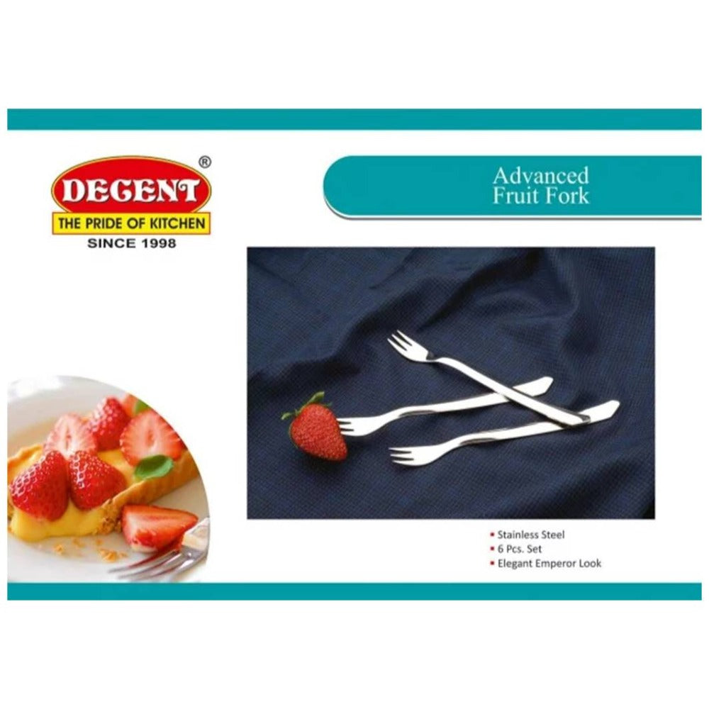 Decent Dazzle Stainless Steel Fruit Fork - 2