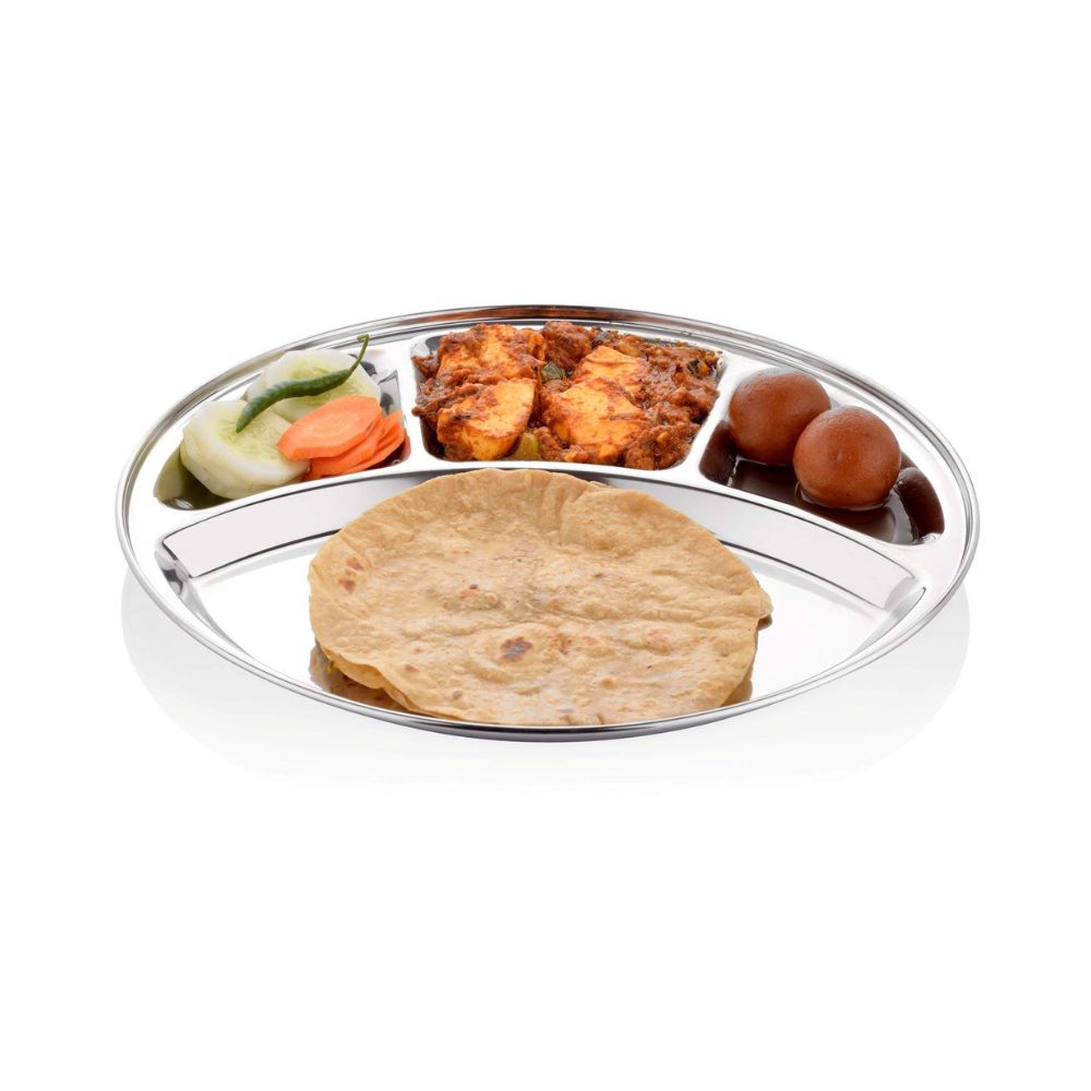 Bengani Stainless Steel 22 Gauge Deluxe Plate - 8