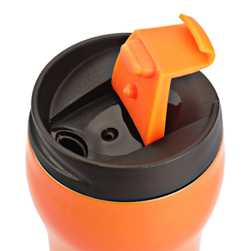 Cello Oreo Stainless Steel Flask Travel Mug - Orange - 20