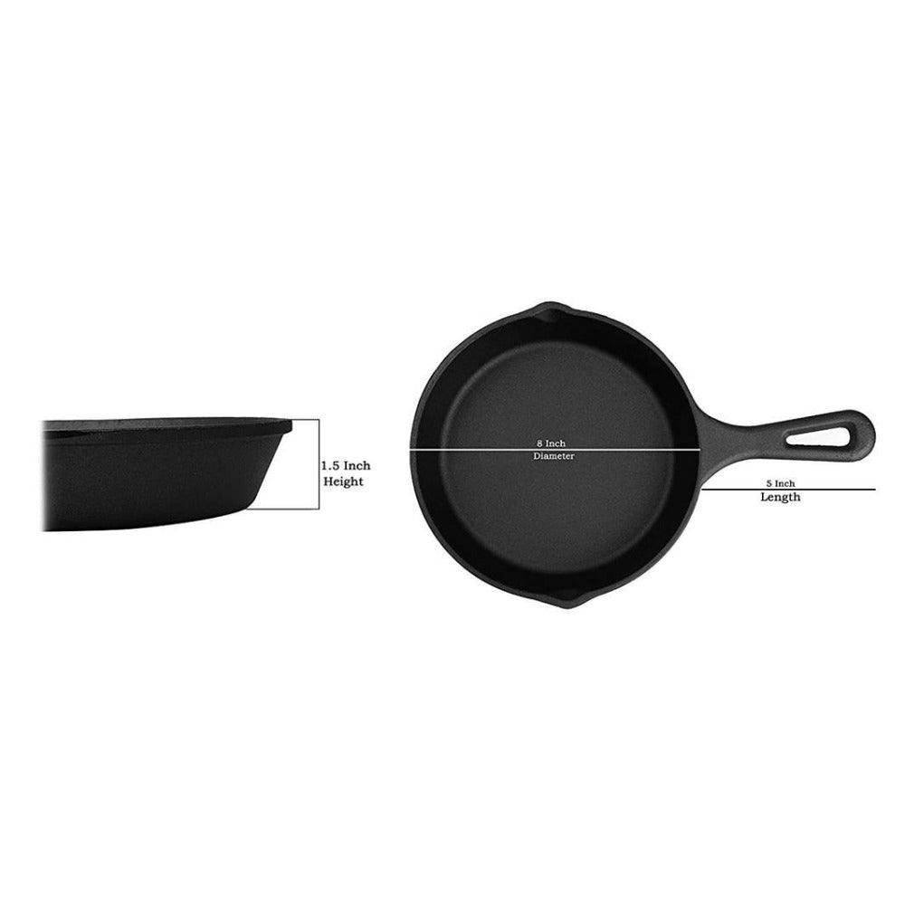 Softel 20 cm Cast Iron Fry Pan - 5