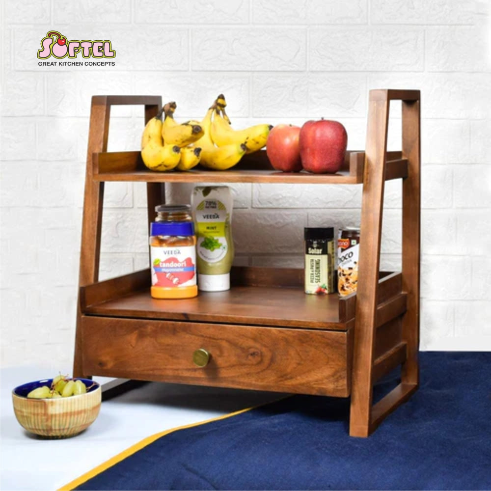 Softel Wooden Versatile Organizer with Drawer - BB0395 - 8