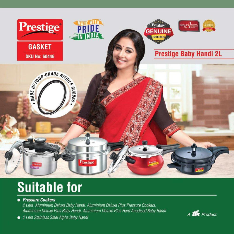 Prestige Baby Handi Pressure Cooker Gasket, 2 Liter - PR60446 - 3