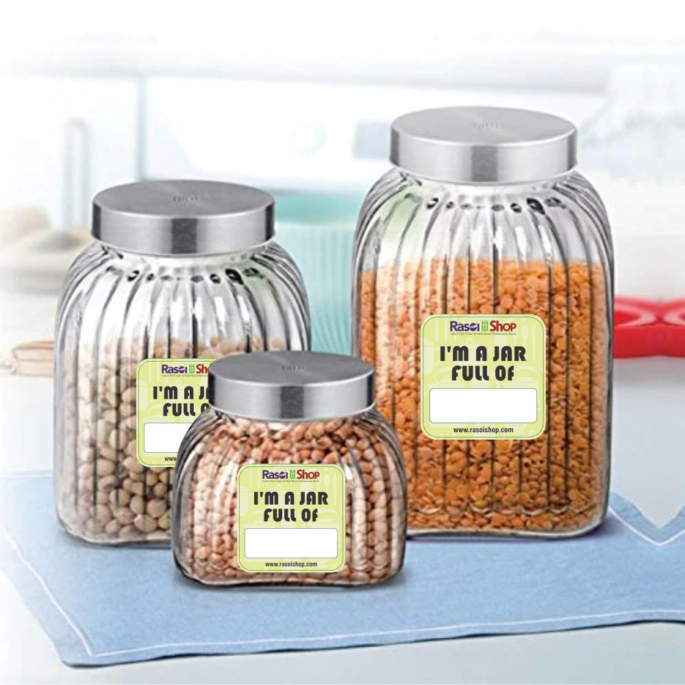 RasoiShop Jar Labels Stickers - 3