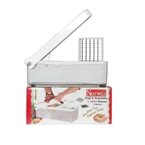 Nestwell Vegetable & Fruit Cutter Chopper With 1 or 2 Blades