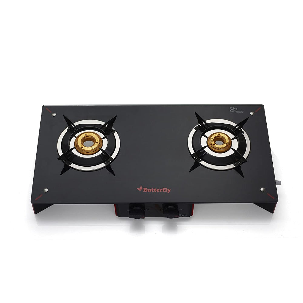 Duo Plus Butterfly Duo Glass Top Stove Indiamart Butterfly Burner
