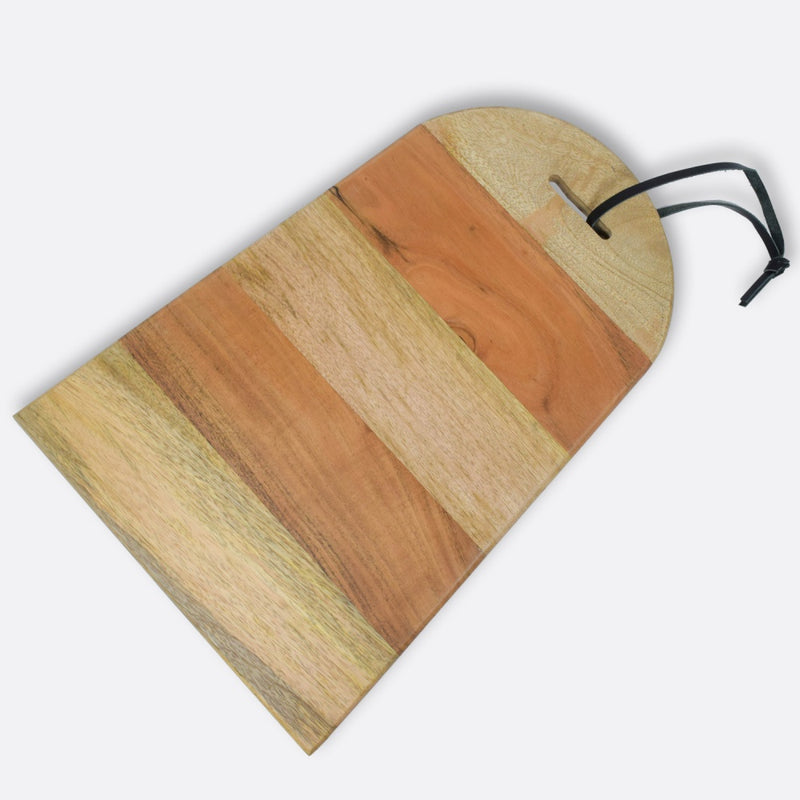 Rasoishop Wooden Handcrafted Multi wood Striped Chopping Board - BB0014 - 3