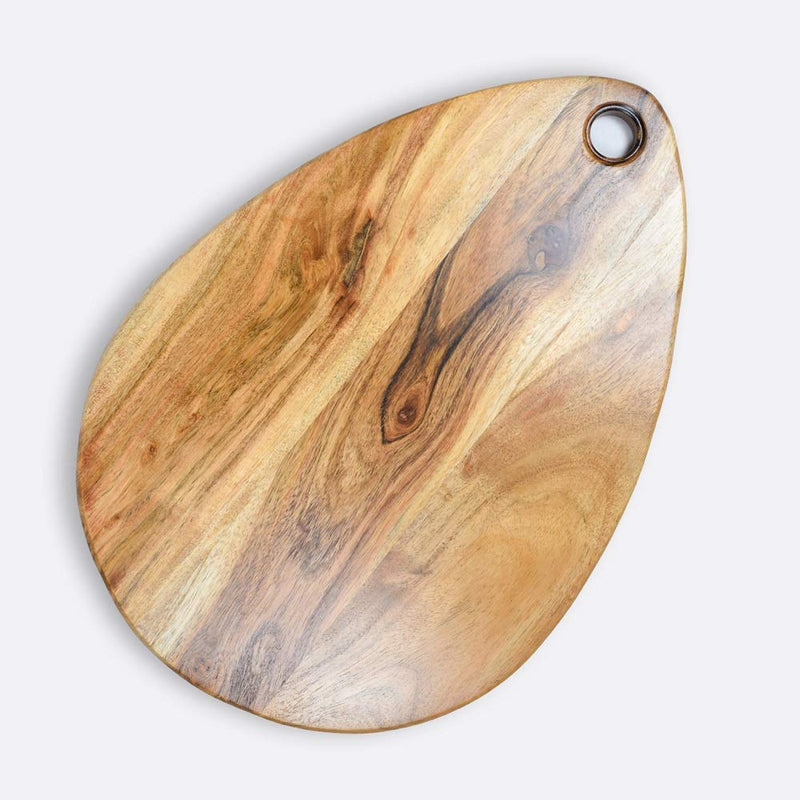 Rasoishop Wooden Handcrafted Droplet Chopping Board/Cheese Platter - BB0186 - 5