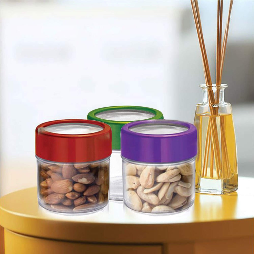 Treo Alfy 100 ML Glass Storage Jar Set of Pcs – Rasoi Shop