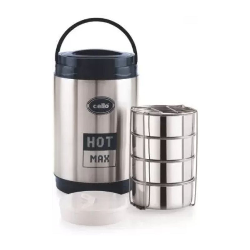 Cello Stainless Steel Insulated Hot Max Lunch Box - 1