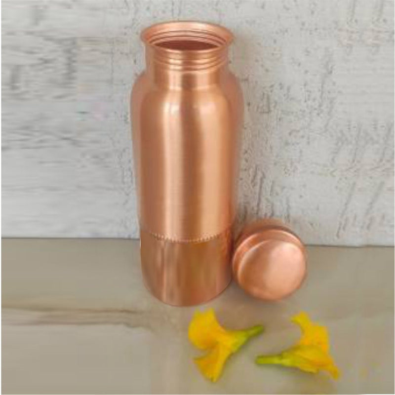 Lacoppera Copper Mist Bottom Hammer 1000 ML Water Bottle - LH-3001-H2-5
