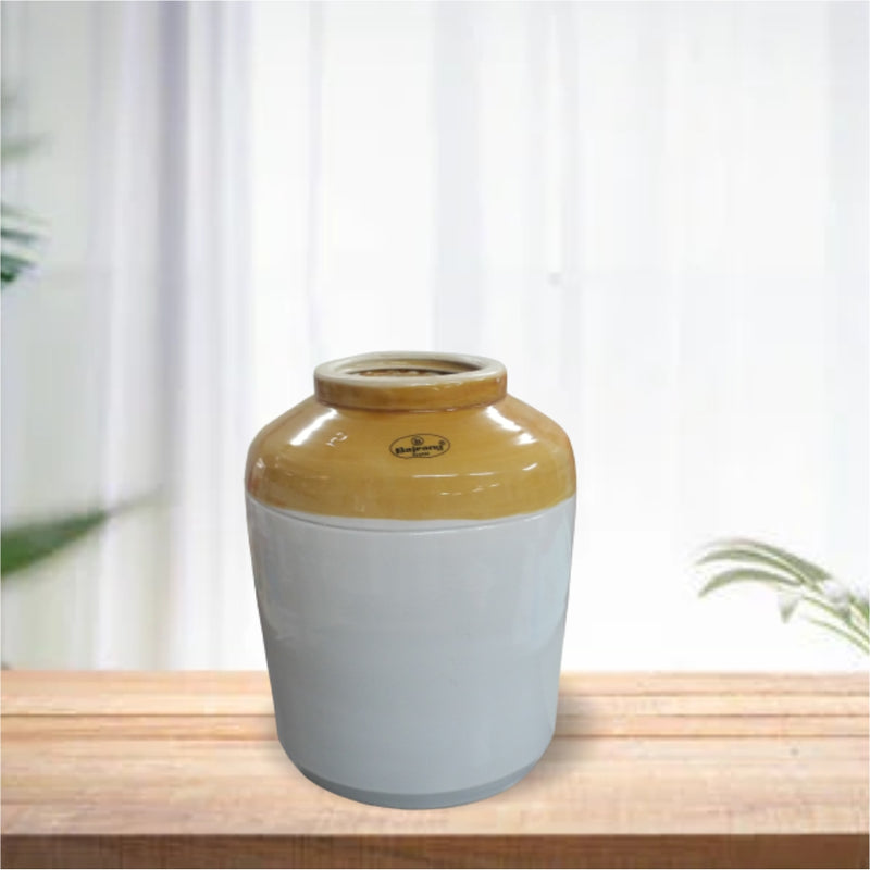 RasoiShop Ceramic 12 KG Aachar/Pickle Jar - 3
