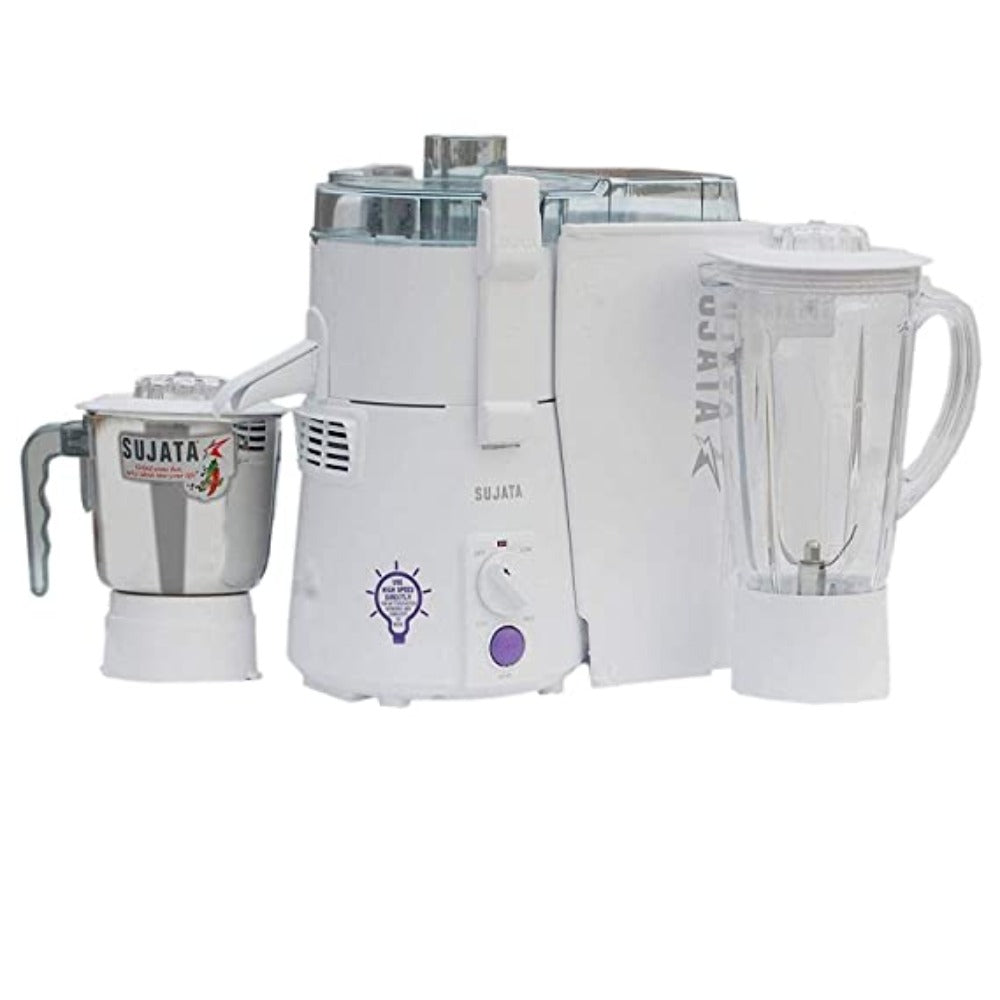Sujata Powermatic Plus 900 Watts Juicer Mixer Grinder with 2 Jars - 2