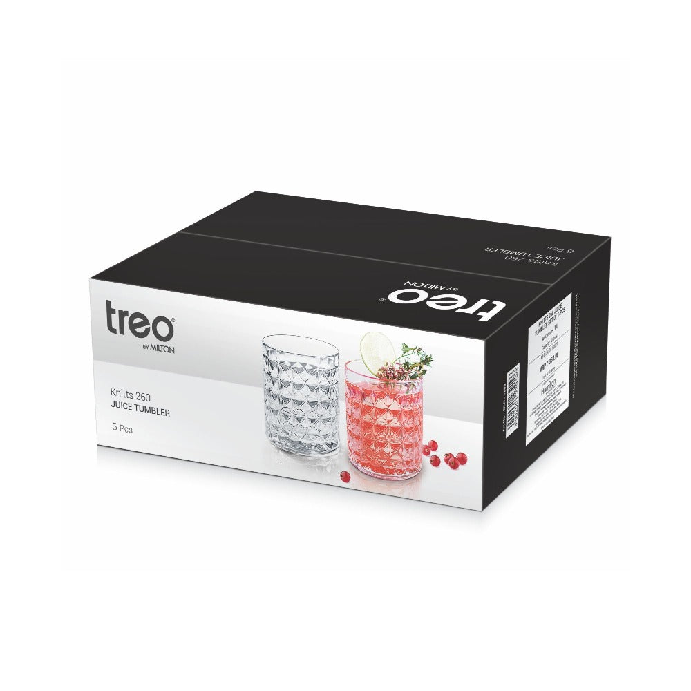 Treo Knitts 260 ML Juice Tumbler - 3